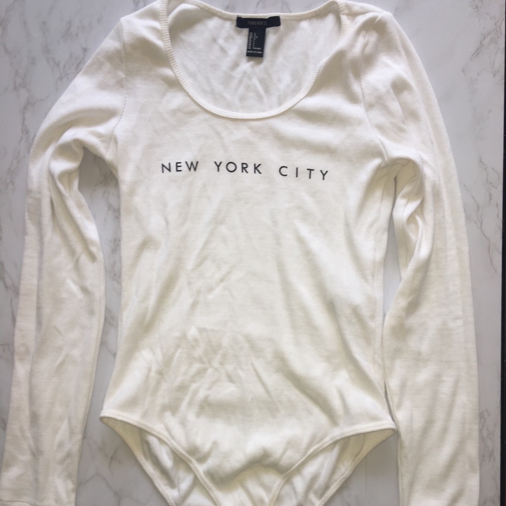 Long sleeve body suit
